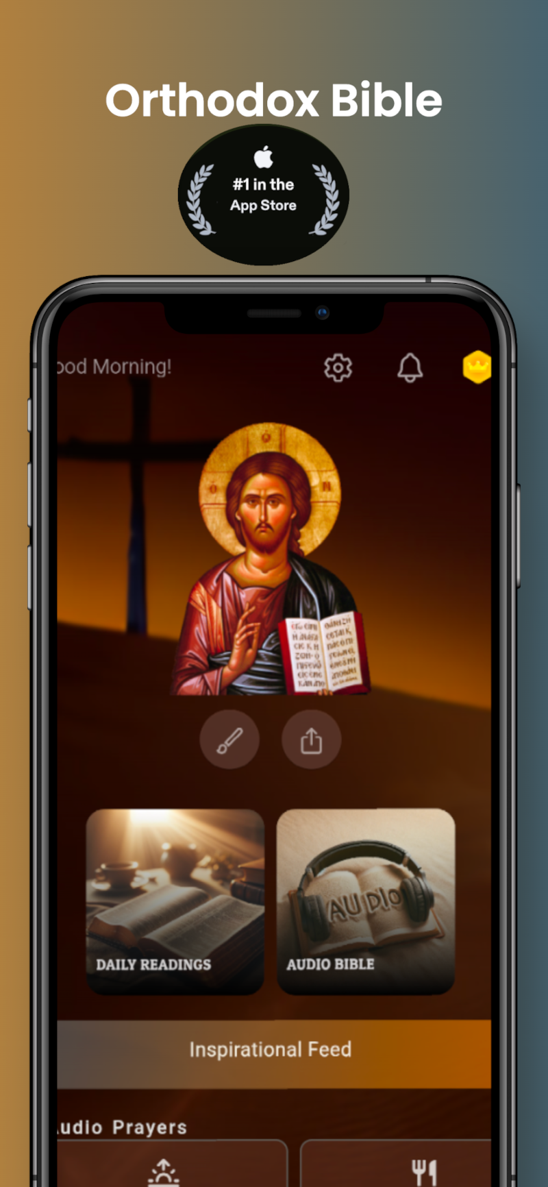 Orthodox Bible App featuring Eastern and Greek Orthodox texts