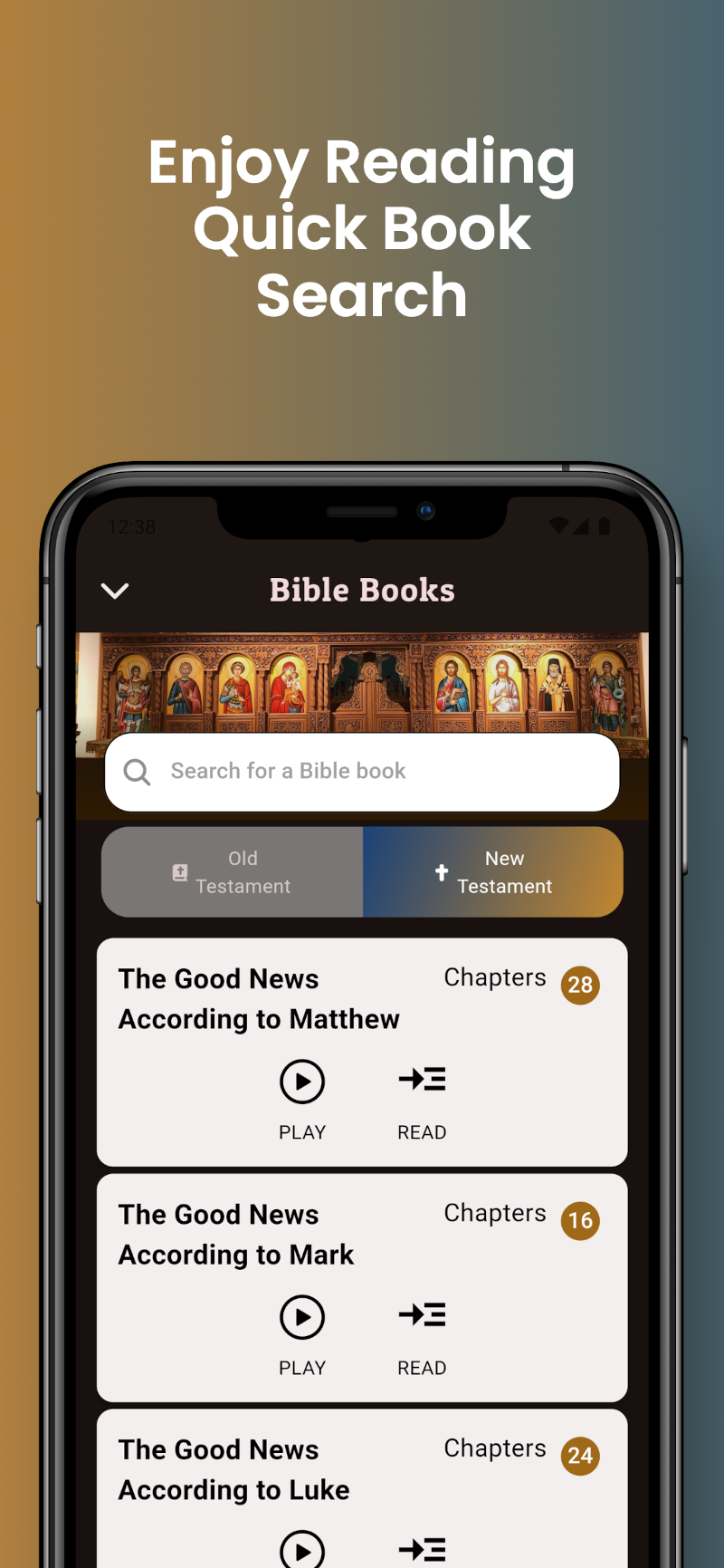 Orthodox Audio Bible App