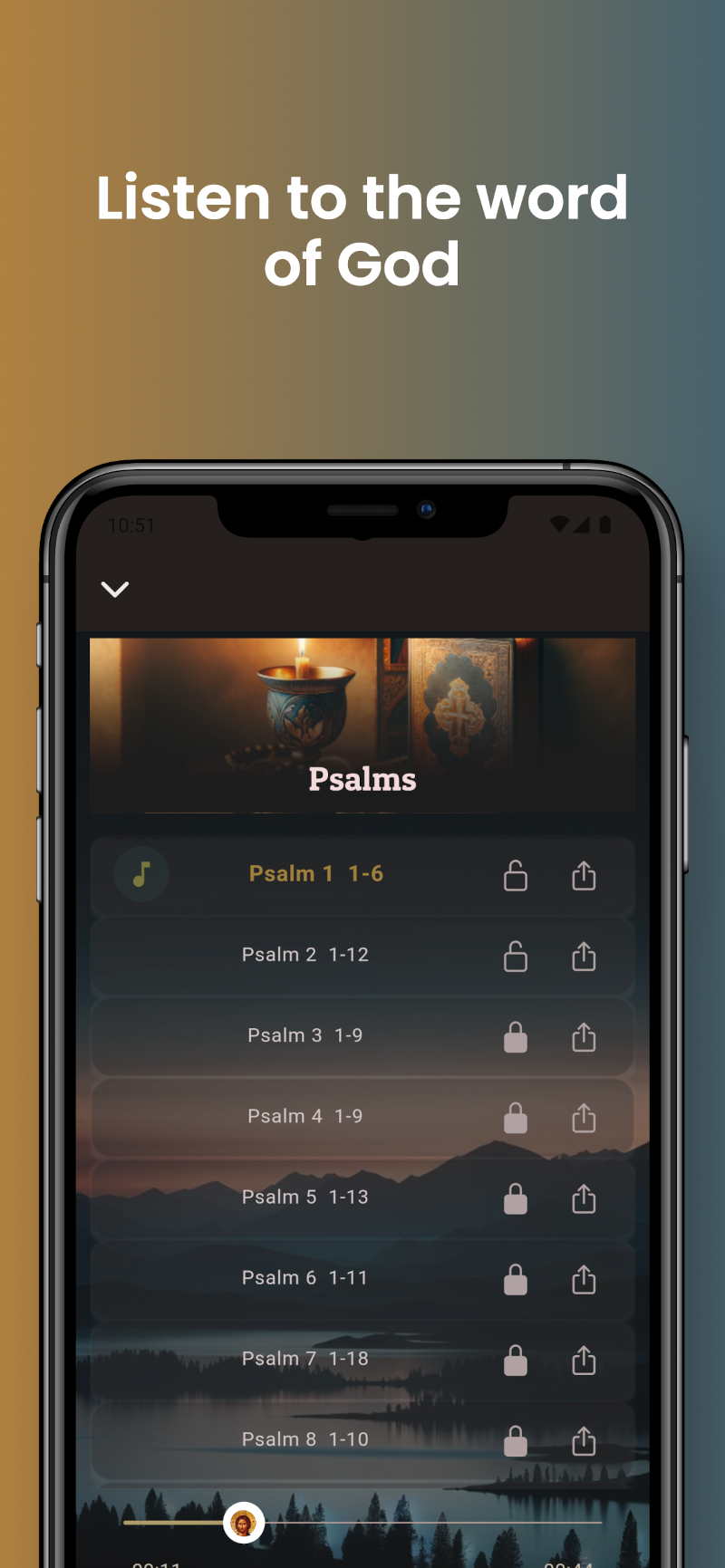 Orthodox Bible Mobile App with full audio